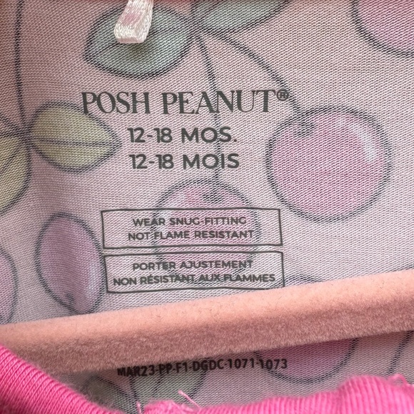 Posh Peanut Summer Cherry Convertible Footie - Picture 3 of 5